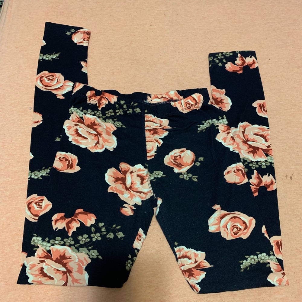 Floral leggings